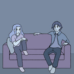 Fullbody + extra character + background